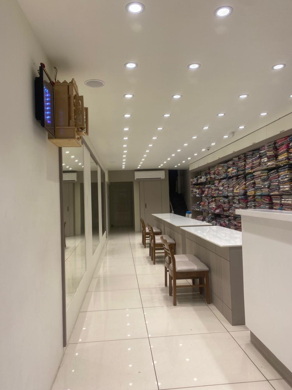 Panaash Store - Fitting rooms and consultation area